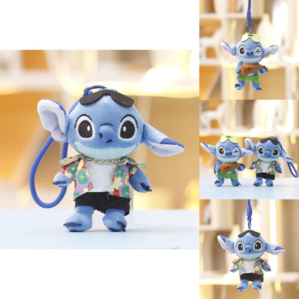Stitch Kuscheltier Schlüsselanhänger Mit Super Weichem Kurzem Plüsch Für Kinder Und Sammler