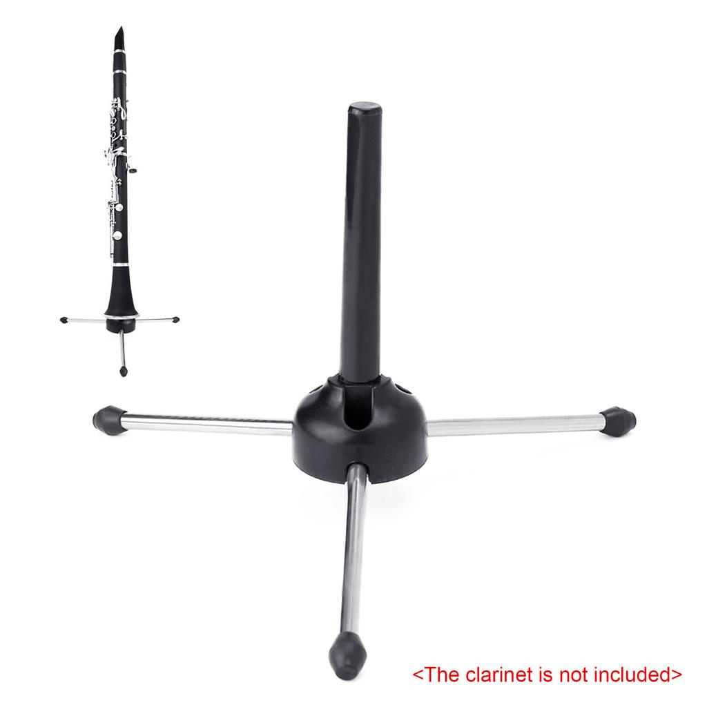 Tripod Holder Stand Portable Foldable for Oboe Flute Clarinet Sax Wind Instrument