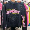 Spder555 Heavyweight 420G Fleece Hoodie - Trendy Velvet Design by Sp5de