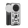 Slide Camera Cover For Xiaomi 15 Ultra 14T Finger Ring Magnetic Stand Phone Case For Xiaomi 14 Ultra 15 14T Pro Shockproof Cases