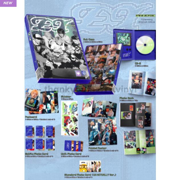 [Forhåndsbestilling] P1Harmony CD Vanlig 1. Album EX (US-utgave, lilla etui-versjon)