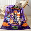 Bluey's Festive Friends Blanket Ultra-Soft Great for Couch Bed Picnics All-Season Use Modern Style Suitable for Gifting Relatives and Friends