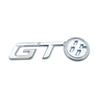 1Pc 3D Metal GT Logo Car Hood Fender Trunk Rear Bonnet Nameplate Decal Emblem Badge Sticker