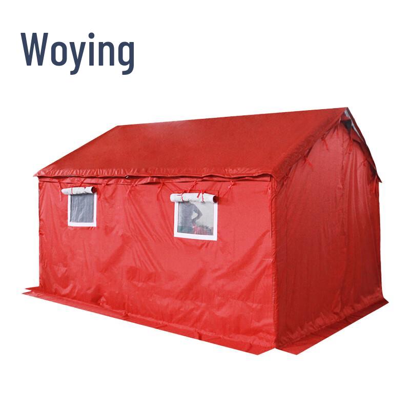 Woying Emergency Relief Canvas Tent 3x4 with Cotton