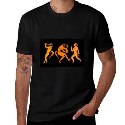 Reveling Satyrs Tshirt Light Athletic Short Sleeve Tee Shirt