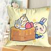 Kawaii CChiikawa Christmas Home Decoration Living Room Cushions for Decorative Sofa Cushion Cover x Ornamental Pillowcase