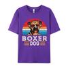 Vintage Boxer Dog Tshirt Dog Owner TShirt Unisexs 100 Cotton Designer TShirts Streetwear Unisex Tee Casual