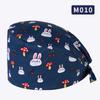 Unisex All-Cotton Printed Surgical Cap for Medical and Food Services