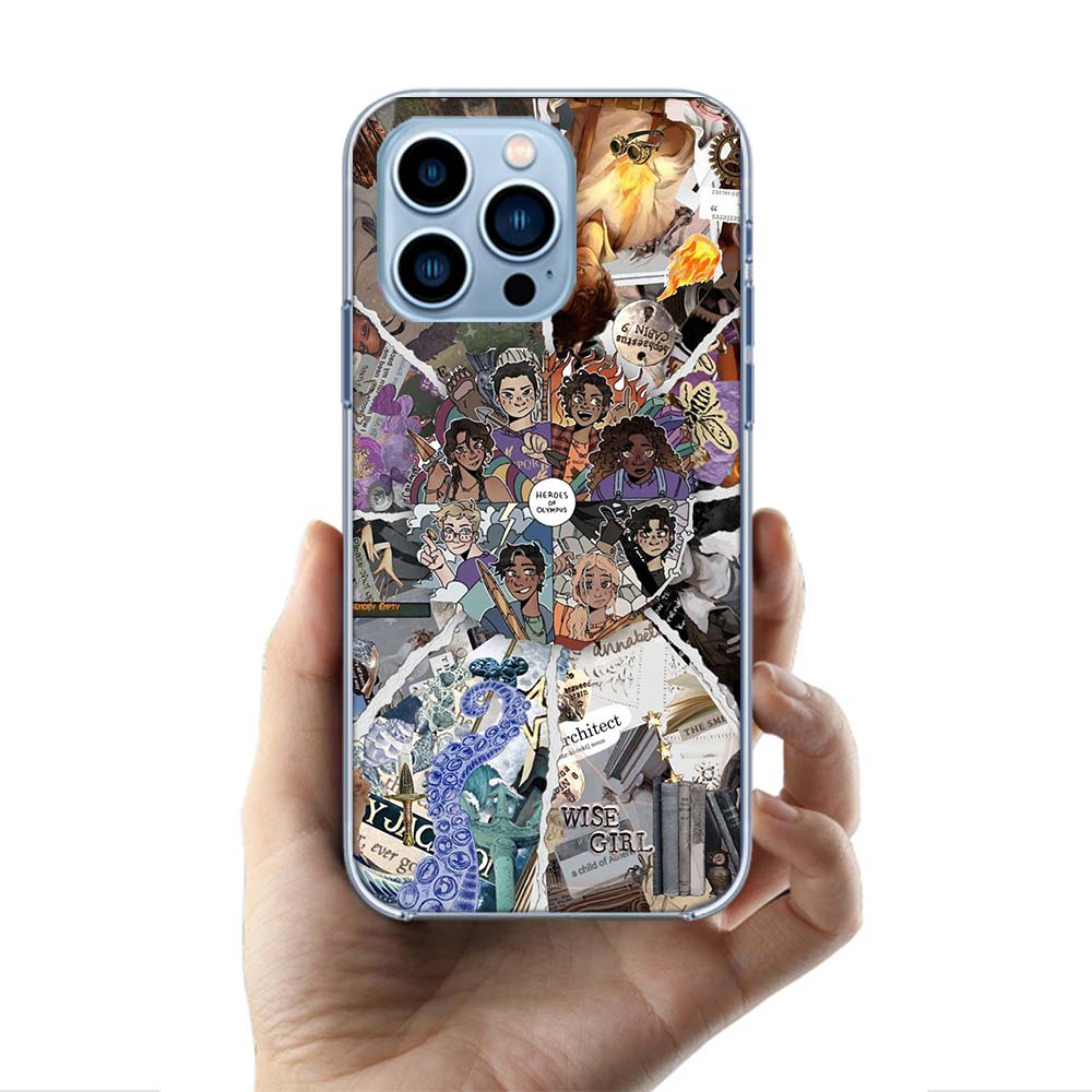 P-Percy J-Jackson Poseidon Camp Half-Blood Cases Phone Case For Iphone 17E 16E 17 Air 16 Pro Max 15 Pro 14 Plus 11 13 12 Mini Co