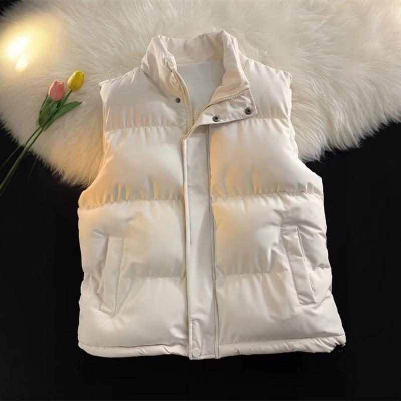 Herren Japanische Retro Stehkragen Baumwollweste - Herbst/Winter Trendige Ärmellose Jacke
