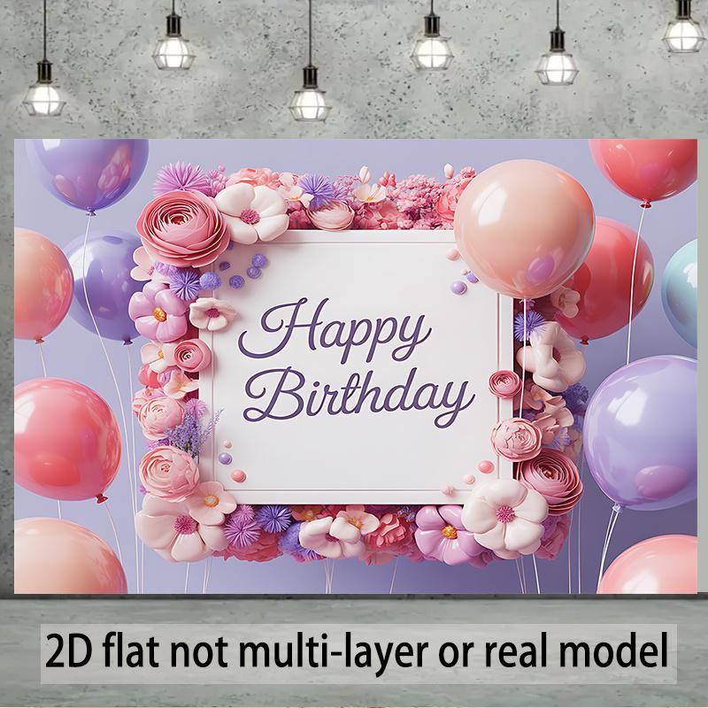 1pc Photography Party Banner - Party Supplies