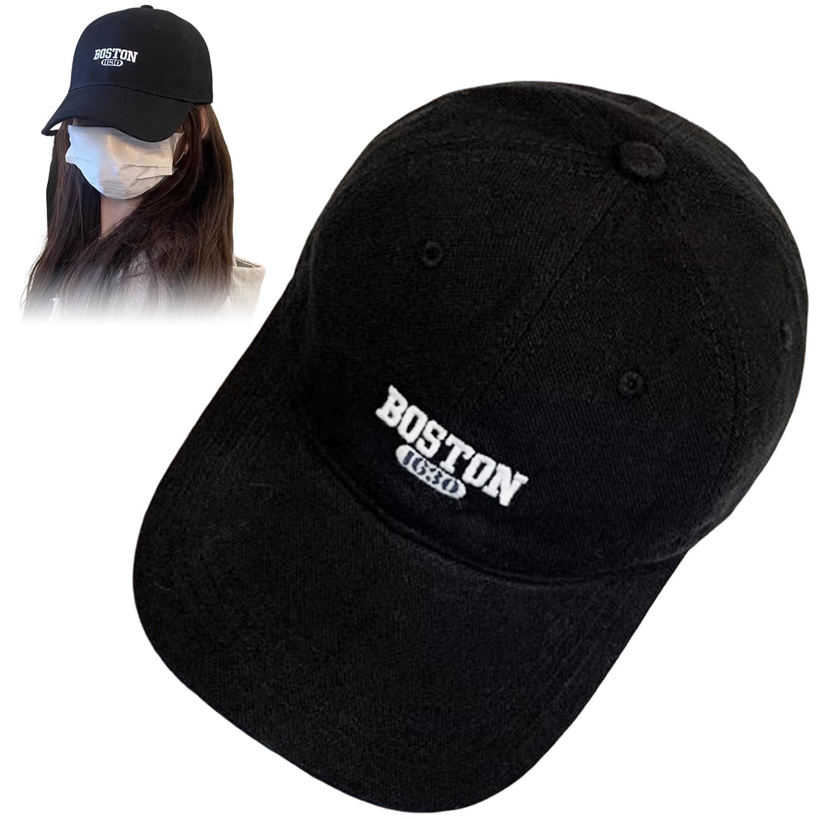 

Embroidered Cap Letters In Summer Korean Version Of Curved Eaves Fashion Spring And Autumn Baseball Caps For Men And Women чёрный