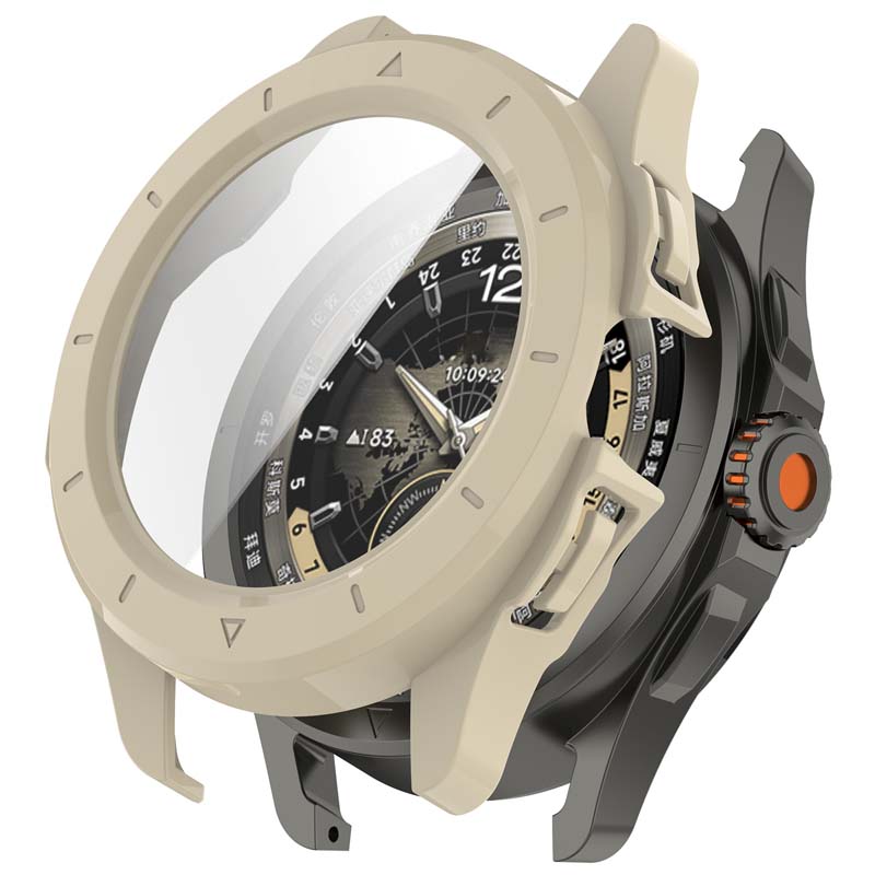 Screen Protector Hard PC Shell For Xiaomi Watch S4 Sport Ultra Light Full Cover Transparent Tempered Glass Film Shockproof Case