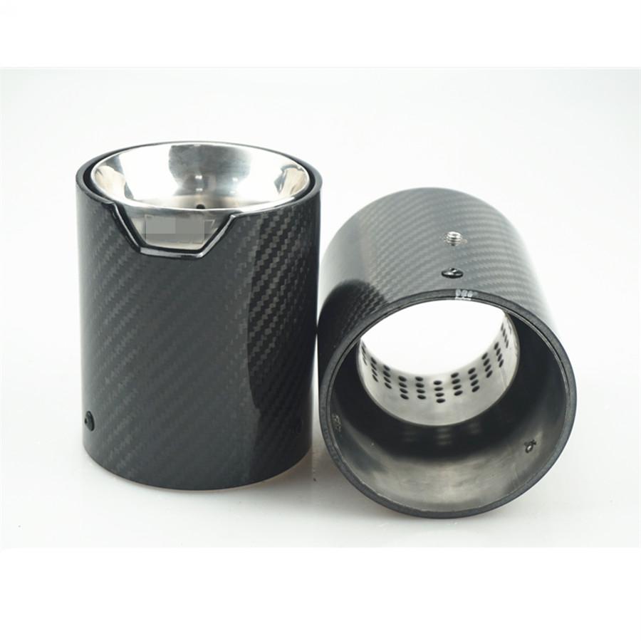Brand New Car Carbon Fiber Exhaust End Tail Tips