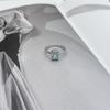 Серебряное кольцо с натуральным топазом 1.95ct, вес изделия 2,59 гр (2171782)