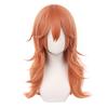 Orange Rock Wig, Cosplay Full Wig, Cosplay Accessory, Costume, Disguise, Heat-Resistant Wig with Net, for Comic Market Events, Halloween, Christmas,