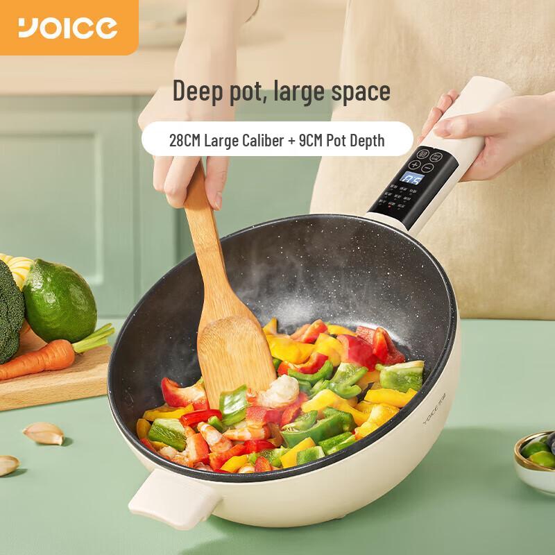 Youyi 4L Multi-function Electric Wok CN plug (adapter included) белый