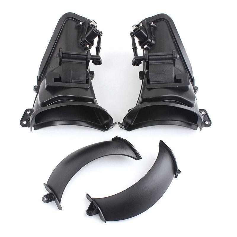 Inner Fairing Air Duct Vent Cover Kits Fits For Harley Davidson Road Glide 3 Cvo/Se Limited Police Special Ultra 2015-2025 Black