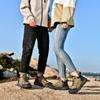 Herbst und Winter neue heiß verkaufte Herren- und Damenschuhe Outdoor Paar Leder High-Top Baumwolle verdickt Martin Boots