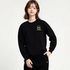 Li-Ning Casual Loose Round Neck Solid Color Soft Warm Skin-Friendly Sweatshirt Women Sweatshirt AWDVJ48-1