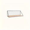 1pc Metal Storage Rack, Floating Shelves Wall Mounted, Hanging Storage Shelf for Bathroom, Living Room, Bedroom, Wall Decor Aesthetic Room Decor