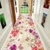 3D Flower Corridor Living Room Long Carpet Decoration Home Corridor Floor Mat Modern Luxury Entrance Decoration Area Carpet