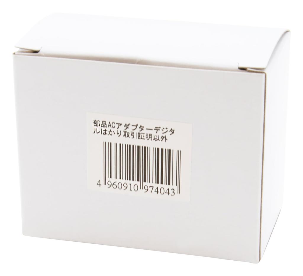 Shinwa Sokutei AC Adapter Digital Scale for Non-Trade Use 97404