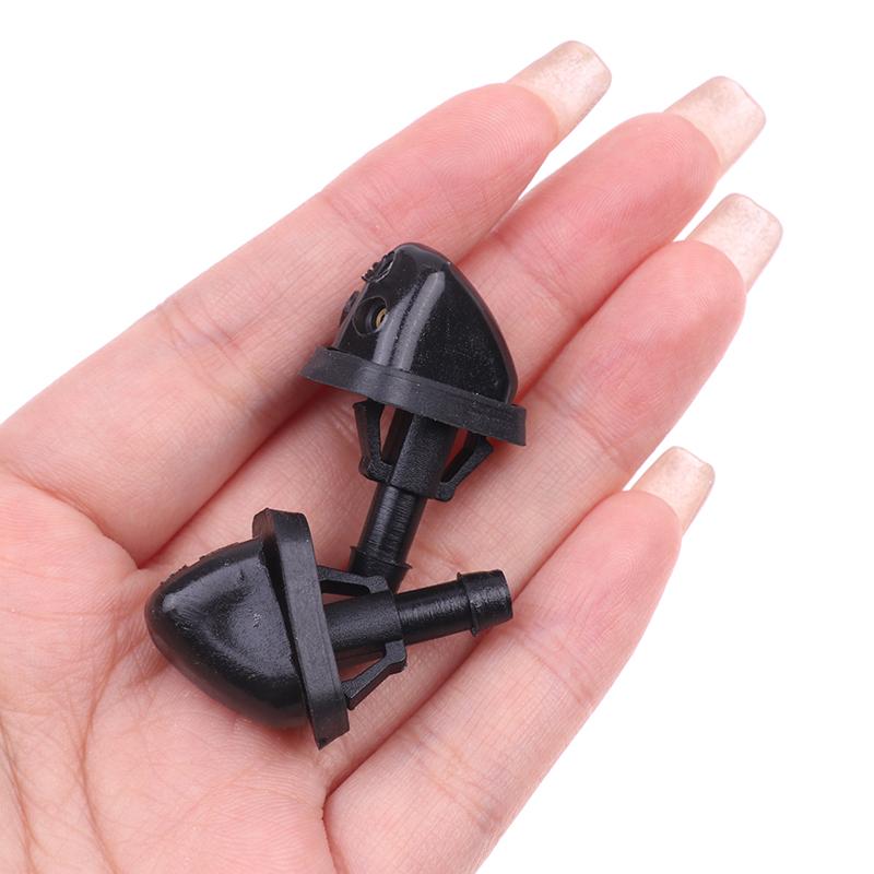 

x2 Форсунка стеклоочистителя лобового стекла, форсунки для очистки капота, форсунки для Suzuki Swift SX4 Grand Vitara Escudo Aerio Ertiga чёрный