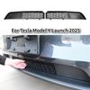 For Tesla Model Y Juniper 2025 Front Bumper Grill Mesh Air Inlet Vent Cover Grille Guards Protector Anti-insect Net Accessories