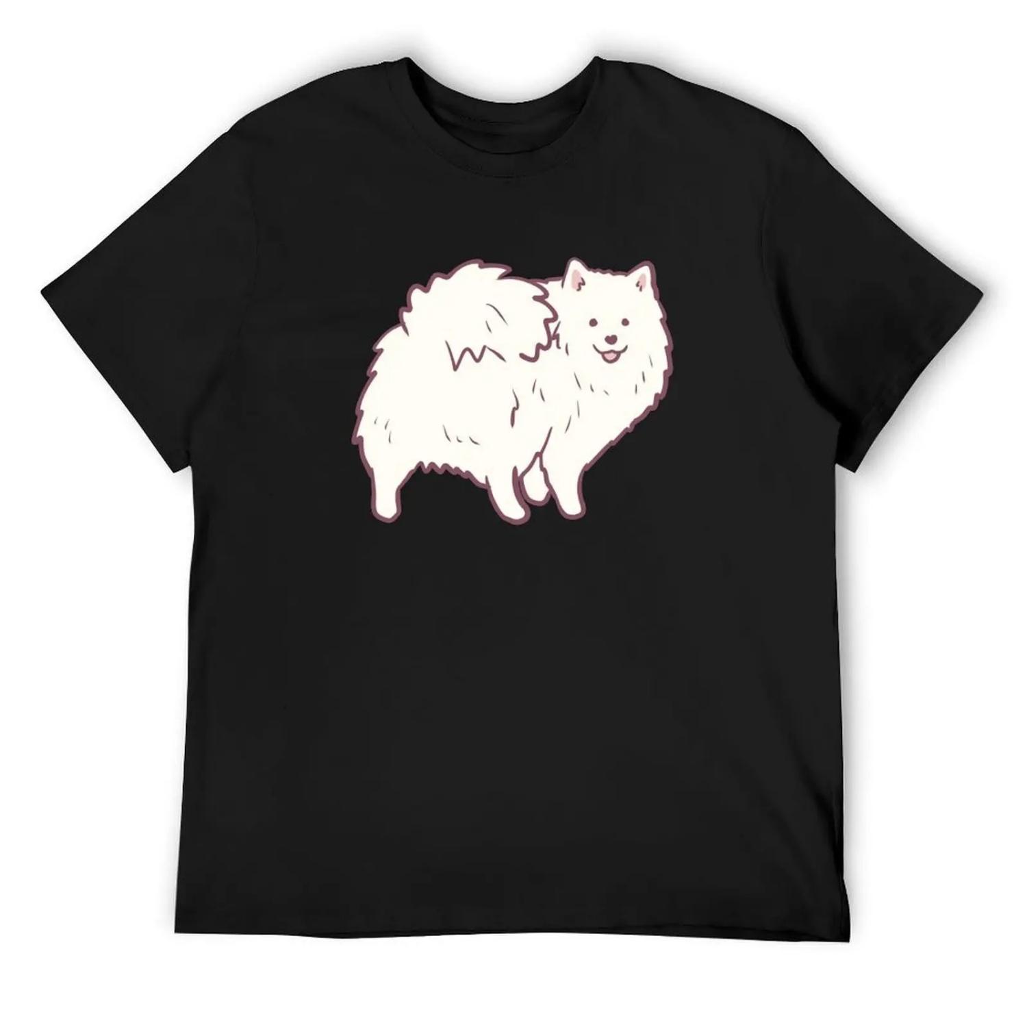 

Cute Japanese spitz T-Shirt baggy shirts topping oversized graphic tee mens designer clothes XXXXXL різнокольоровий