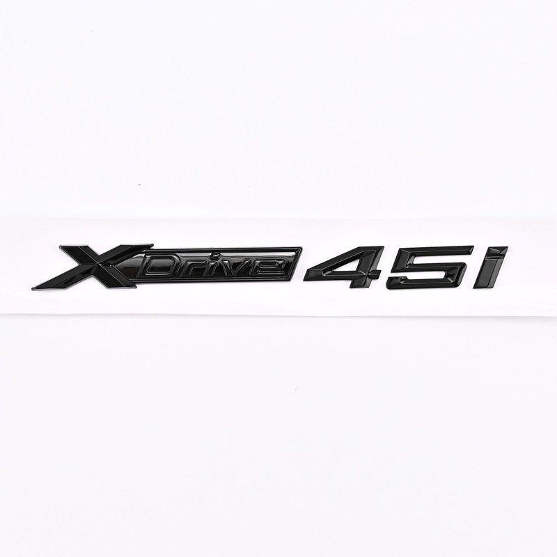 Zadní nápis kufru auta Originální náhradní štítek Pro BMW Xdrive 20i 25i 30i & GT - 18i 23i 28i 35i 40i 45i X1/X2/X3/X4/X5/X6/X7