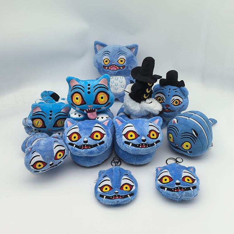 New Demon Tiger Plush Toy Hunters Kpop Soft Toy Blue Tiger Plushie Doll K Pop Stuffed Plushie Toy Christmas Birthday Gift