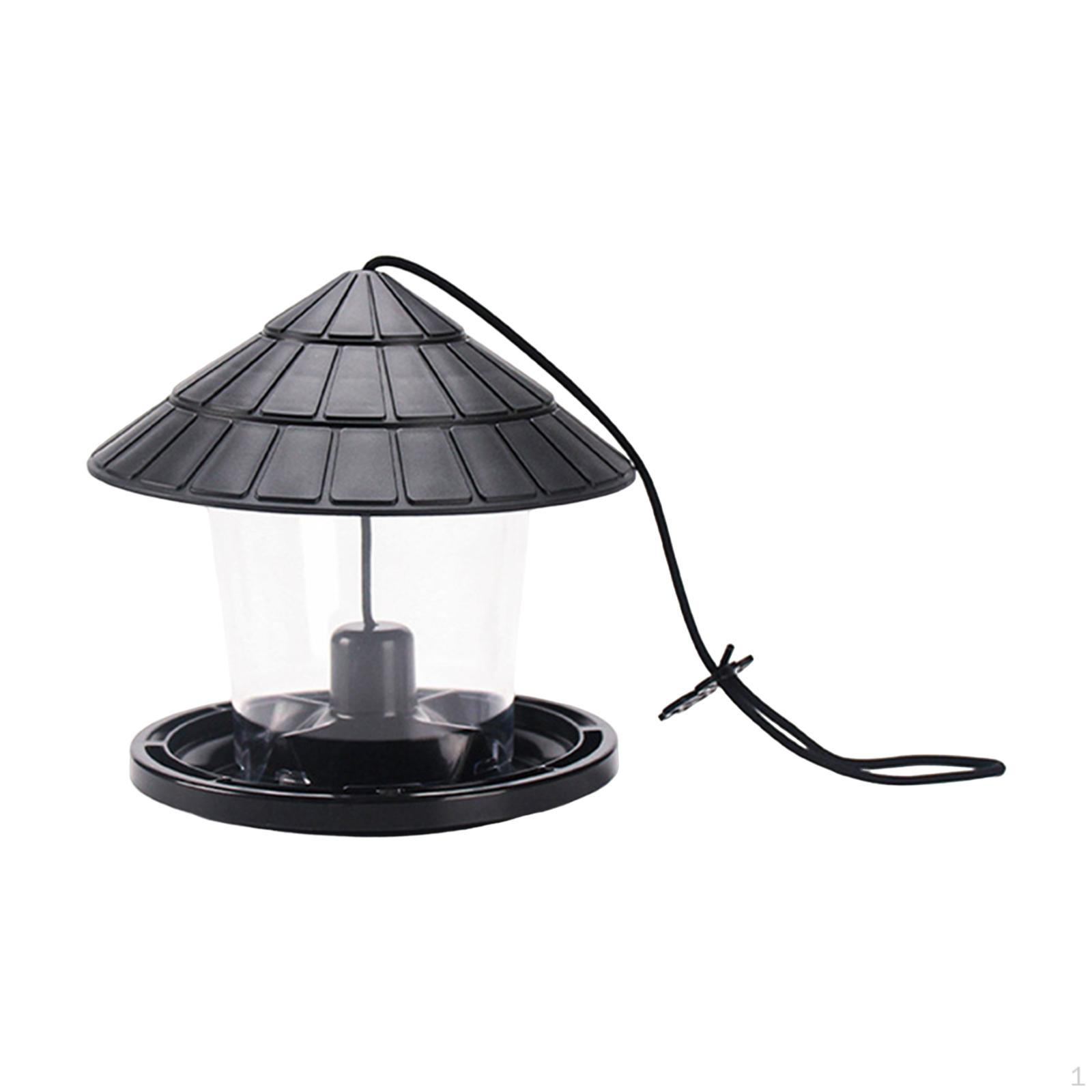 

Bird Feeder Feeding Ports Chewproof Accessories Leakproof Stations Water Station for чорний