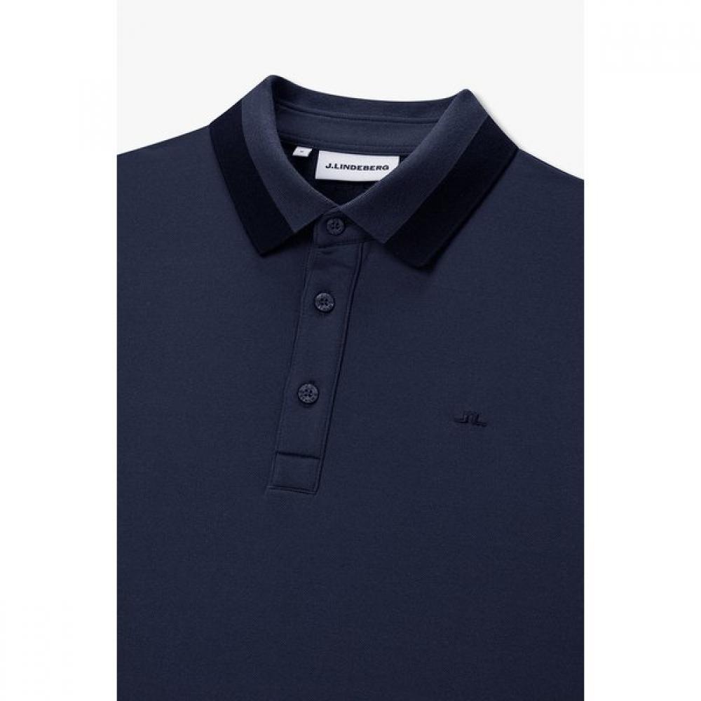 J.lindeberg Men S Onyx bruSh Long Sleeve Polo 1516326913