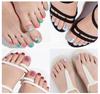 500PCS Fake Toenail Tips, Artificial False Nails for Nail Art - Natural DIY Toenails Kit for Women, Pedicure At Home