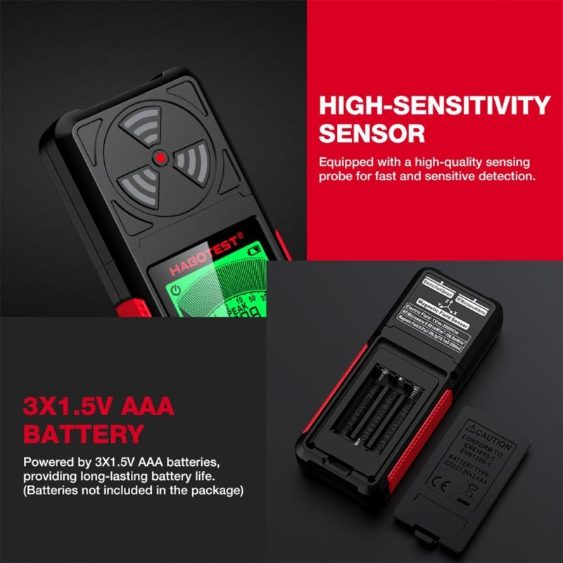 Portable Nuclear Radiation Detector for Accurate Measurement and Safety Monitoring in Various Environment