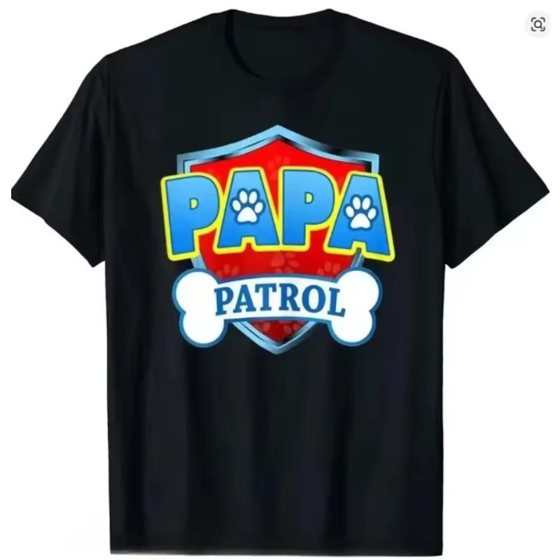 

Dog Patrol Shirt Womens Clothing Funny Gift Birthday Party Family Clothing TShirt Birthday Gift Top Tee Shirt Women Clothing S
