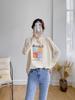 Maternity Nursing Long-Sleeve T-Shirt with Side Opening for Postpartum Breastfeeding - Casual Autumn Wear