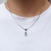Šťastný modrý zlý oko Fatima Hamsa přívěsek náhrdelník ženy muži turecká želva slon boho šperky dárek