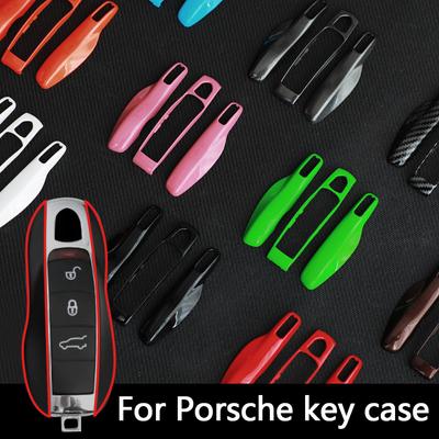 Car Smart Remote Key Case Fob Covers Set Shell for Panamera Spyder Carrera Macan Boxster Cayman Cayenne 911 970 981 991