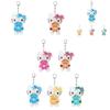 Adorable Sanrio Teddy Bear Plush Toy Colorful Kitty Keychain For Girls With A Cute Design