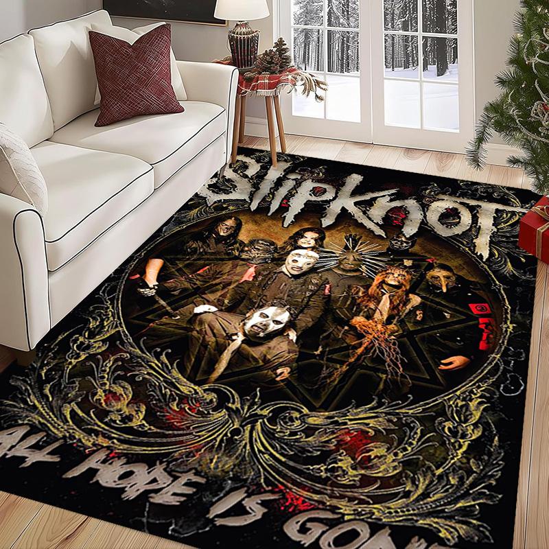 Slipknot: Rebellion carpet Doormat Living room and bedroom mats Bathroom mat Fashion Protective pad