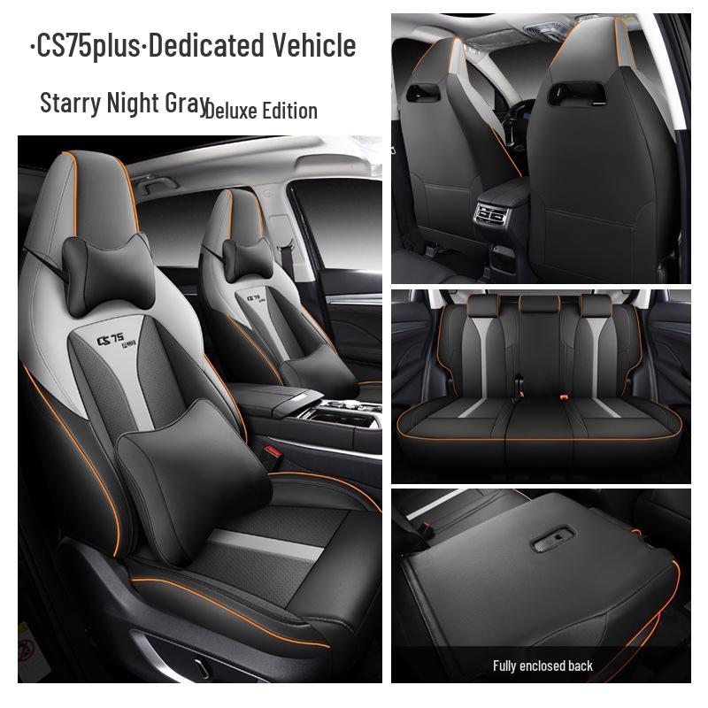 Cojín Universal para Asiento de Coche para Todas las Estaciones para Changan CS75 PLUS 2ª/3ª Generación - Cobertura Completa