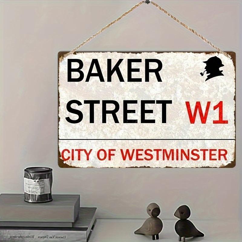 Decorative Metal Wall Sign 20x30cm