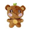 Mini Animal Plush Keyring Cute Fluffy Car Key Pendant Backpack Wallet Ornament Teen Girls Accessories