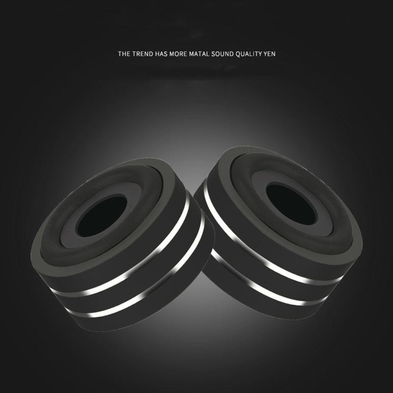 4 PCS /set Speaker Floor Protector Mats 30X15mm Shock and Noise Cancelling Mat peaker Spikes Floor Protectors Shoes Mat
