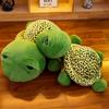 Simulated Turtle Doll Plush Toy Cute Big Turtle Throw Pillow Girl Sleeping Doll