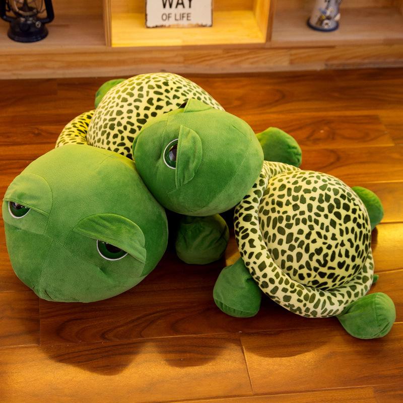 Simulated Turtle Doll Plush Toy Cute Big Turtle Throw Pillow Girl Sleeping Doll