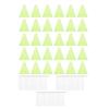 30PCS Cloche Dome for Plants Plastic Reusable Bell Plant Cover Protectors From Garden Animals