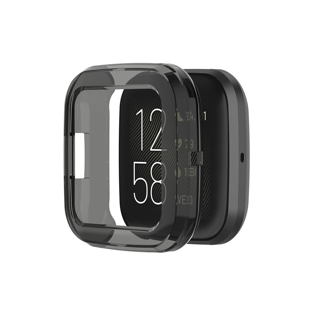Fitbit Versa2 Transparent Tpu Protective Case Shockproof Scratch-resistant Soft Shell